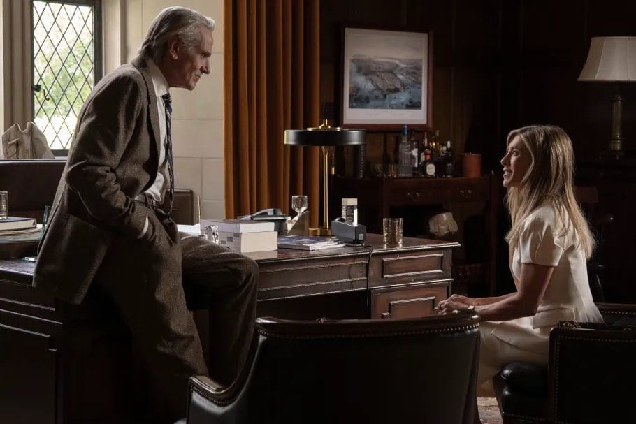 Jeremy Irons debuts in The Morning Show Season 4 as a powerful new figure in UBA
