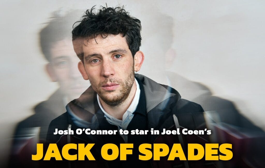 Josh O’Connor star in JACK OF SPADES movie director by Joel Coen