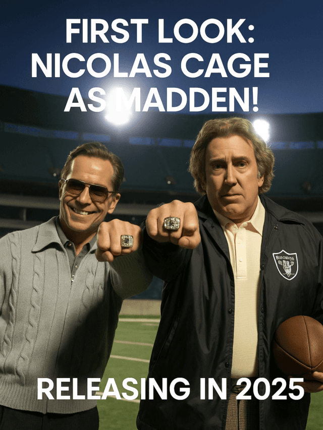 Madden First Look – Nicolas Cage and Christian Bale in Madden Movie 2025